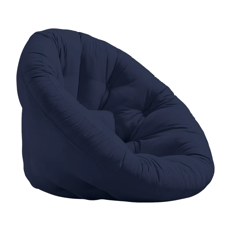 Fauteuil bleu marine Nido - Karup Design