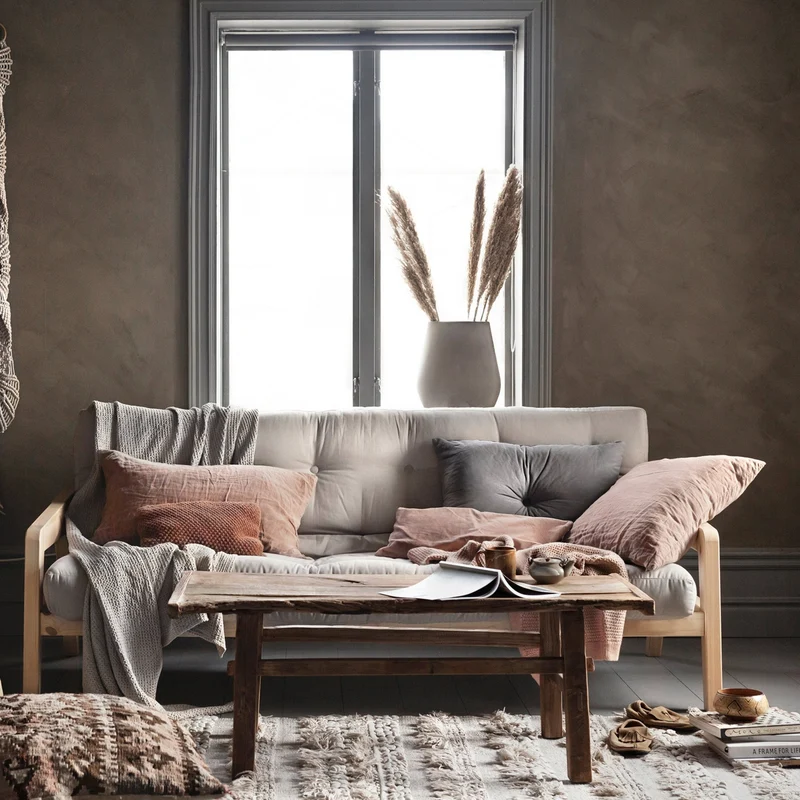 Canapé-lit gris Grab - Karup Design