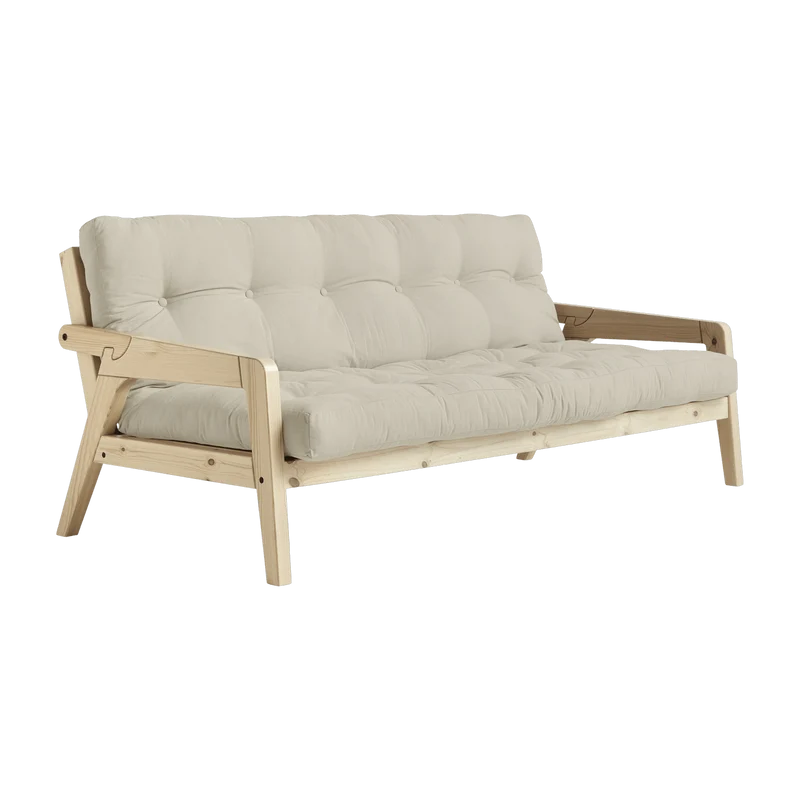 Canapé-lit beige Grab - Karup Design