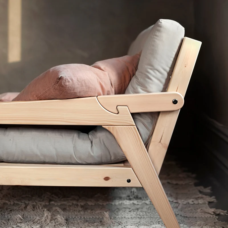 Canapé-lit beige Grab - Karup Design