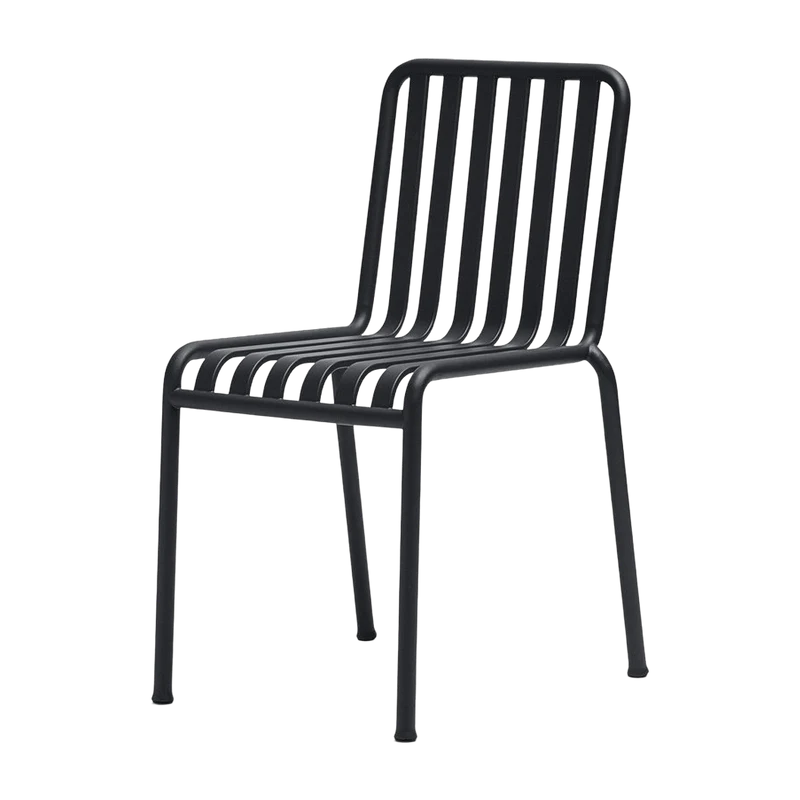 Chaise de jardin en métal anthracite Palissade - HAY