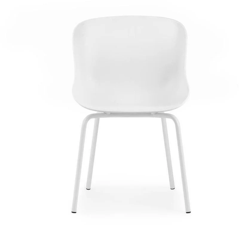 Chaise en acier peint et pp blanc Hyg - Normann Copenhagen