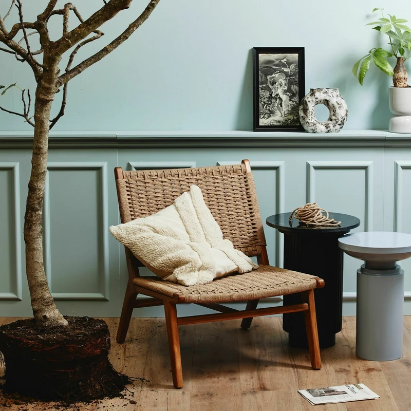Chaise de salon en teck Club - Nordal