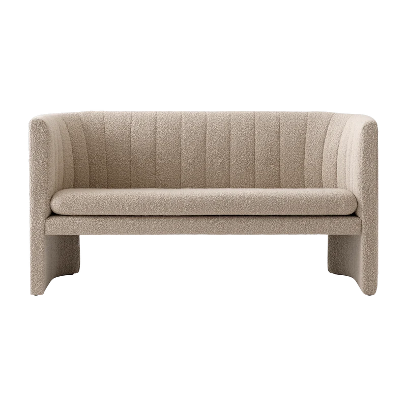 Canapé 2 places en laine SC25 Loafer - &tradition
