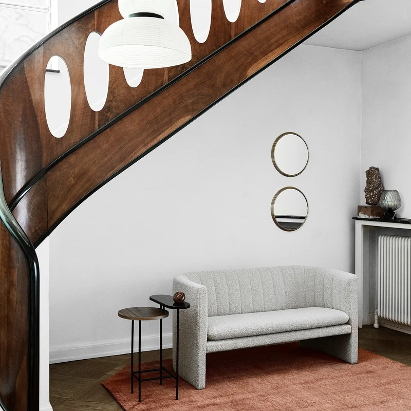 Canapé 2 places en laine SC25 Loafer - &tradition