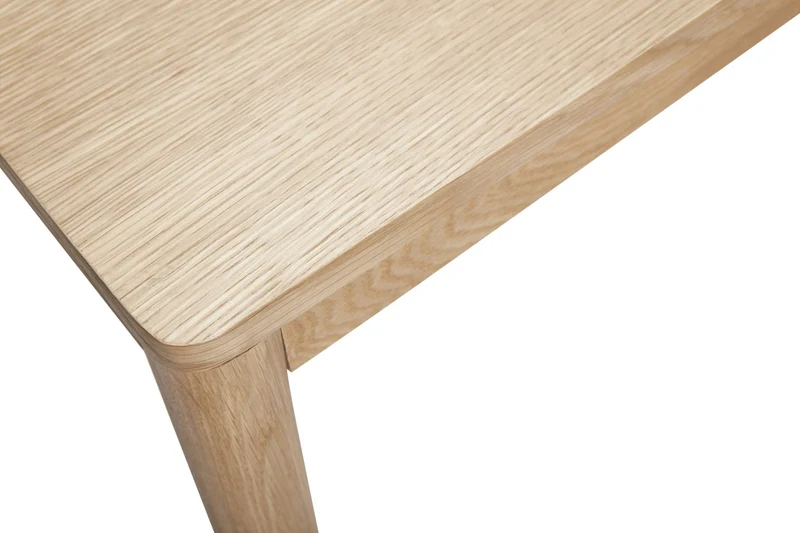 Table à manger rectangle en bois naturel 140 x 80 cm - Hübsch