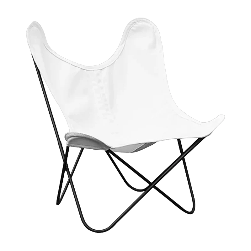 Fauteuil pour enfant en tissu blanc Sunbrella BB - Airborne