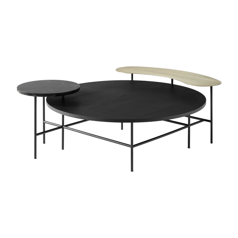 Table basse noire JH25 Palette - &tradition