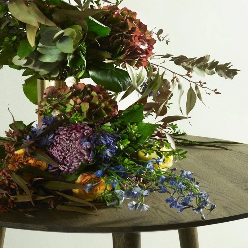 Table à manger en chêne fumé SK3 - &tradition