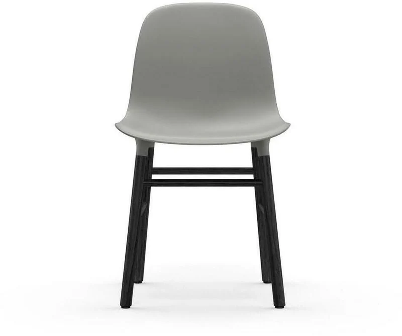 Chaise en bois noir et pp gris Form - Normann Copenhagen