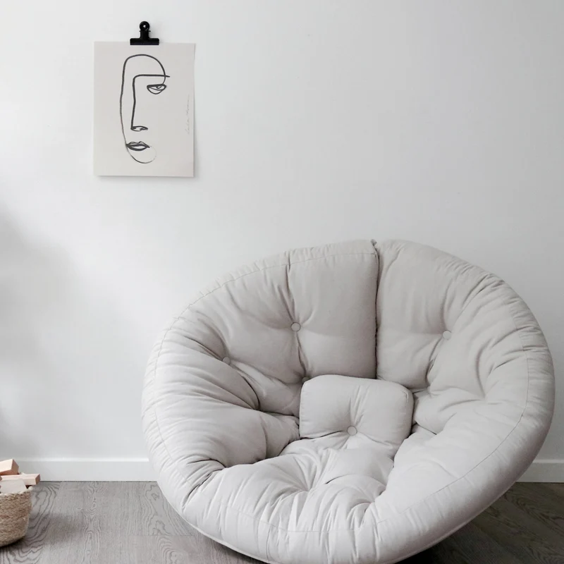 Fauteuil beige Nido - Karup Design