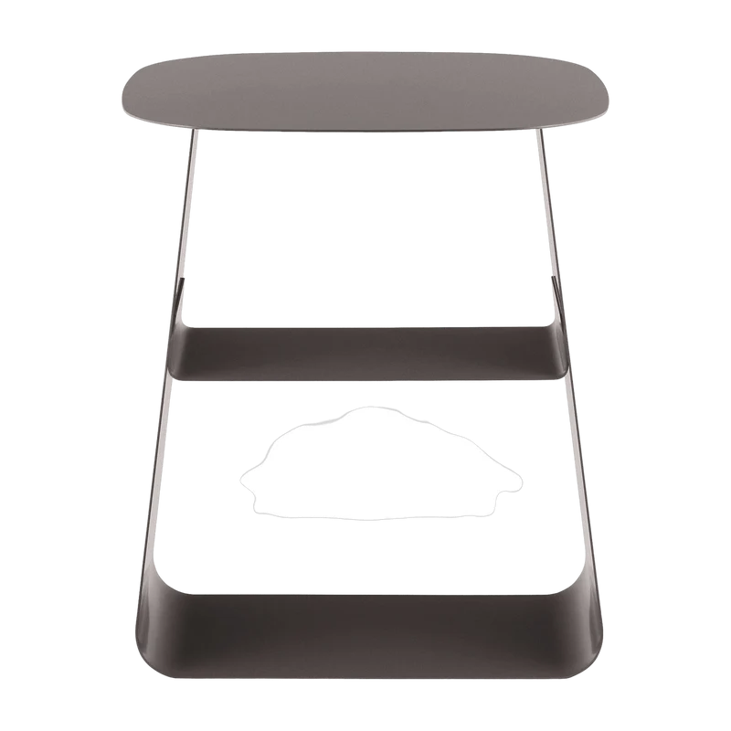 Table d'appoint en acier marron S Stay noirbrown - Normann Copenhagen