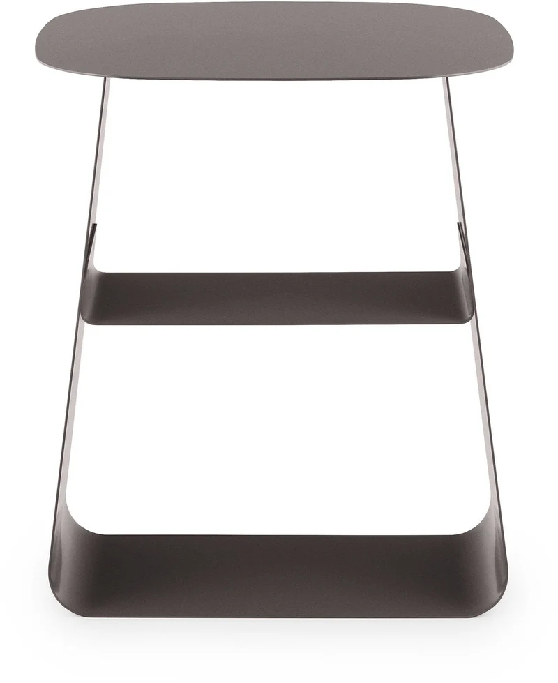 Table d'appoint en acier marron S Stay noirbrown - Normann Copenhagen