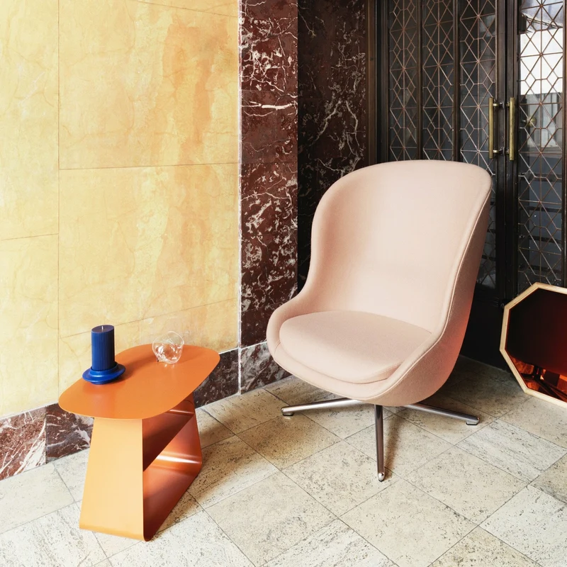 Table d'appoint en acier marron S Stay noirbrown - Normann Copenhagen