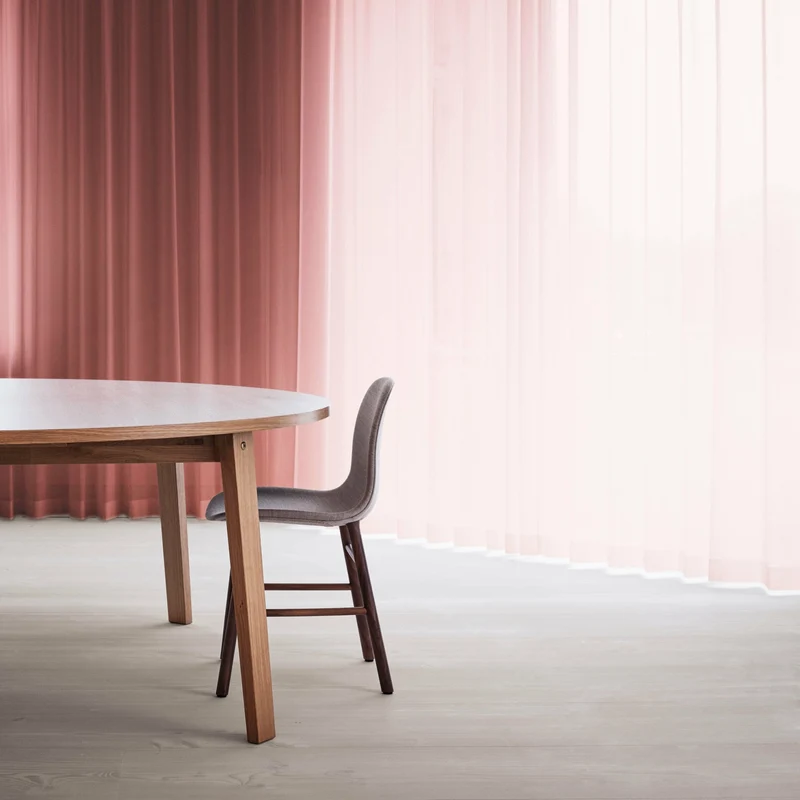 Table à manger ronde en chêne naturel 200 cm Slice Oak - Normann Copenhagen