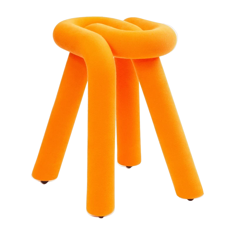 Tabouret orange Bold - Moustache