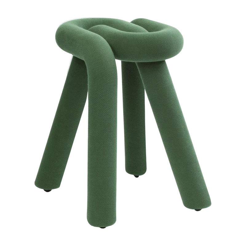 Tabouret vert foret Bold - Moustache