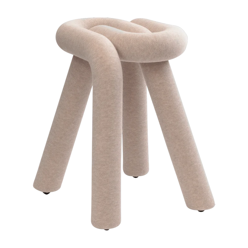 Tabouret beige Bold - Moustache