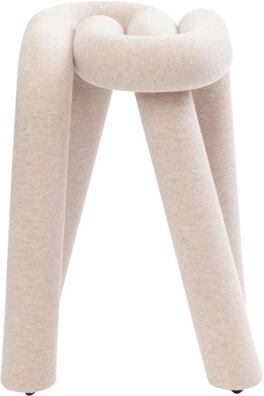 Tabouret beige Bold - Moustache