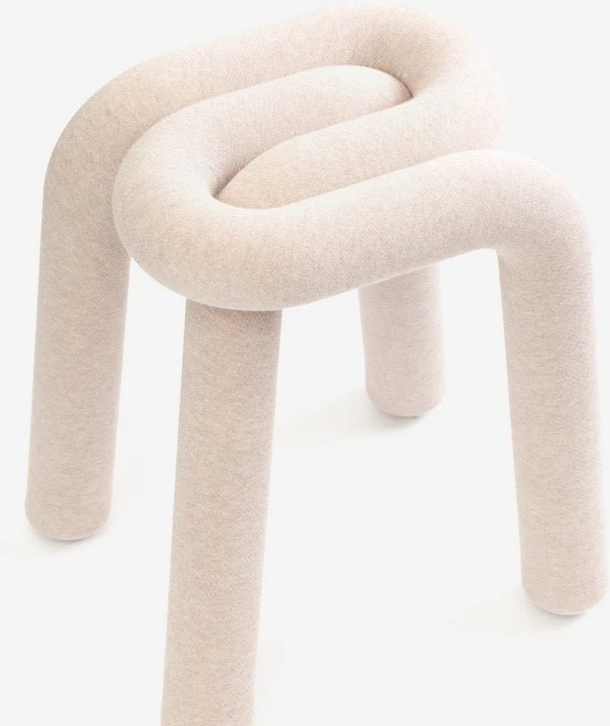 Tabouret beige Bold - Moustache