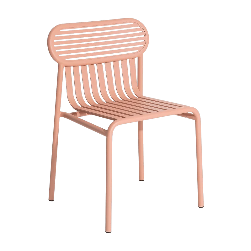 Chaise de jardin rose blush Week-End - Petite Friture