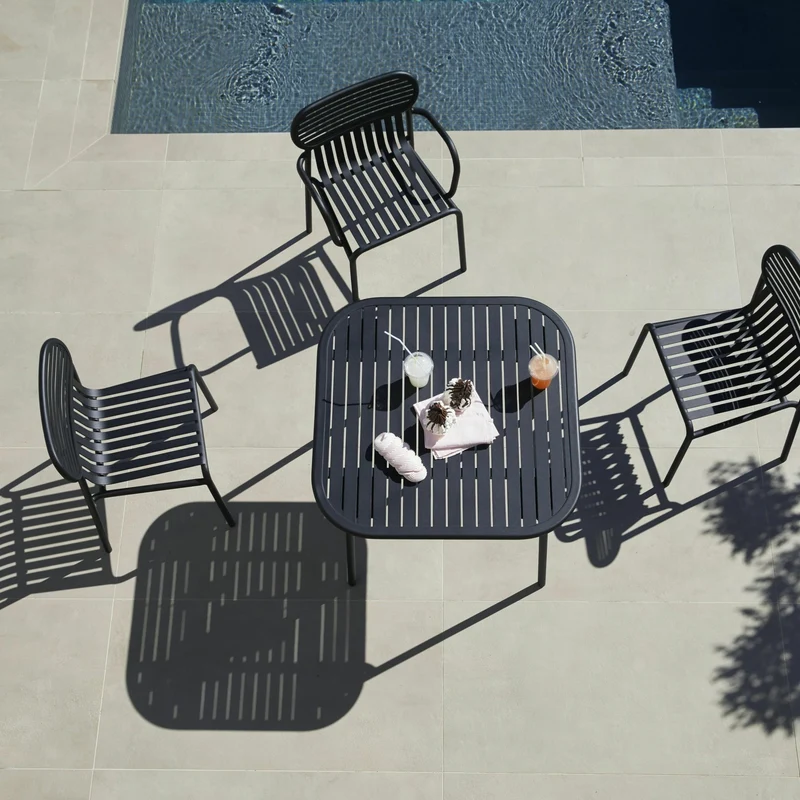Chaise de jardin rose blush Week-End - Petite Friture