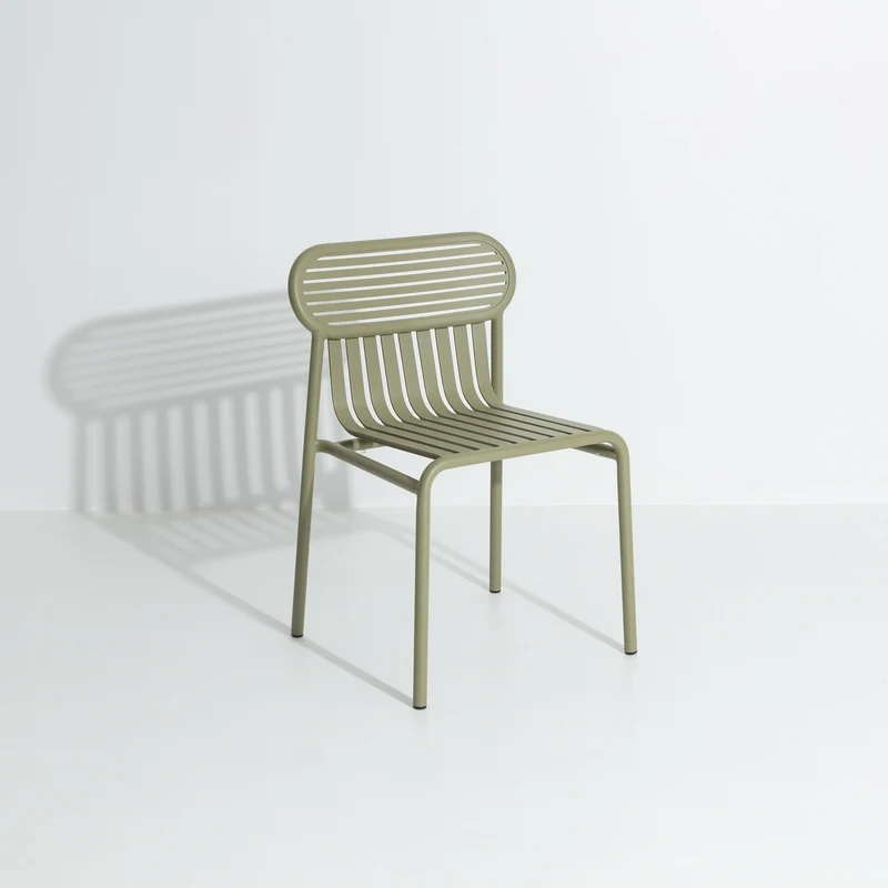 Chaise de jardin vert jade Week-End - Petite Friture