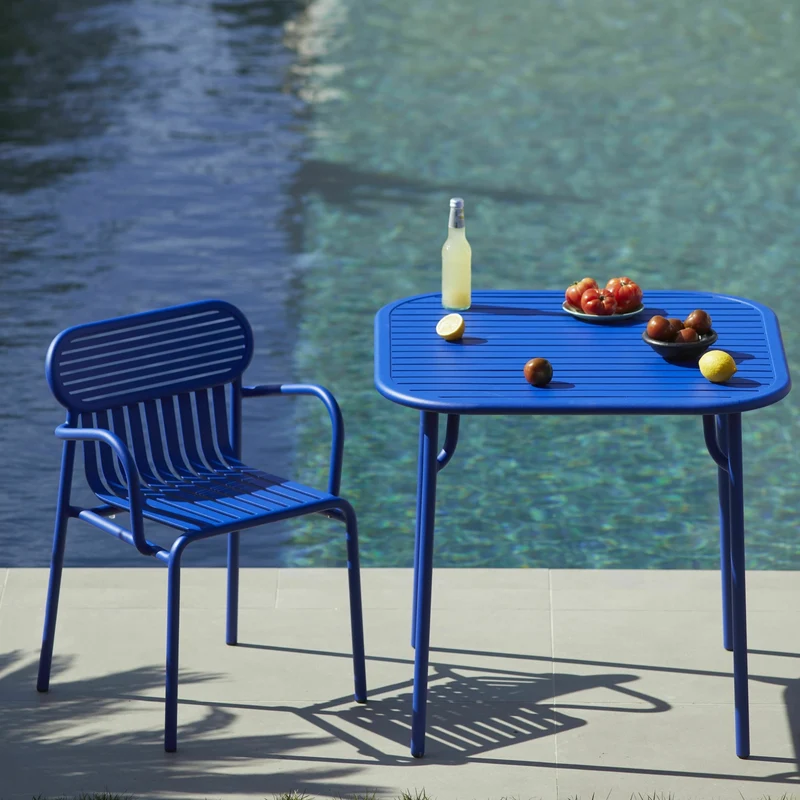 Chaise de jardin vert jade Week-End - Petite Friture