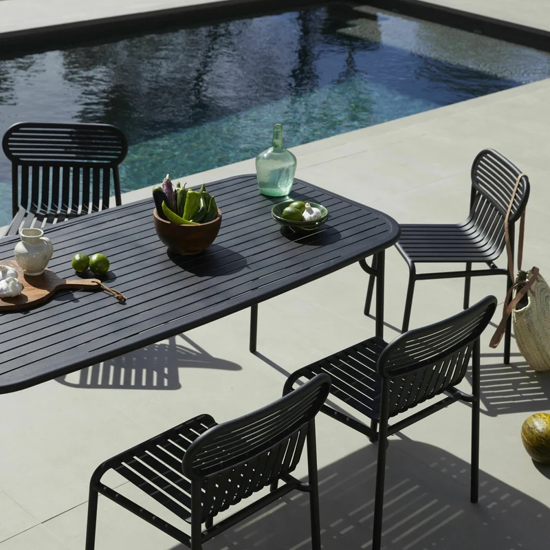 Chaise de jardin vert jade Week-End - Petite Friture