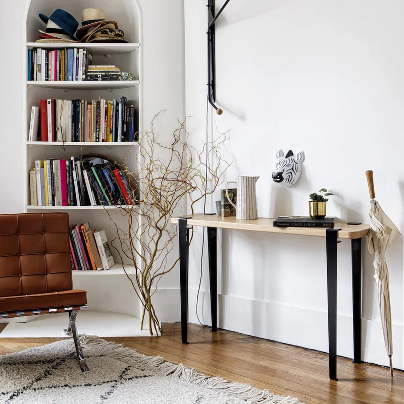 Grand pied noir graphite 75 cm - TIPTOE