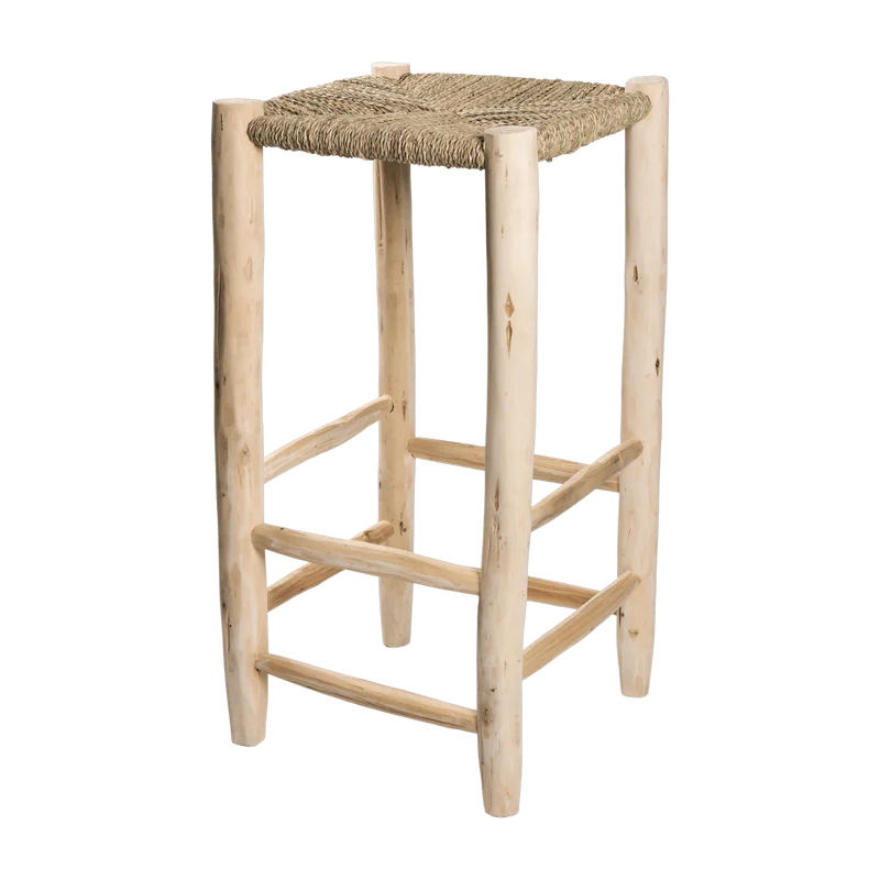 Tabouret de bar en bois 35x70cm - Cosydar