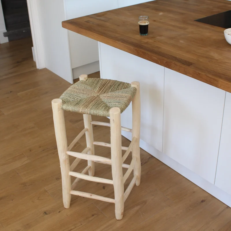 Tabouret de bar en bois 35x70cm - Cosydar