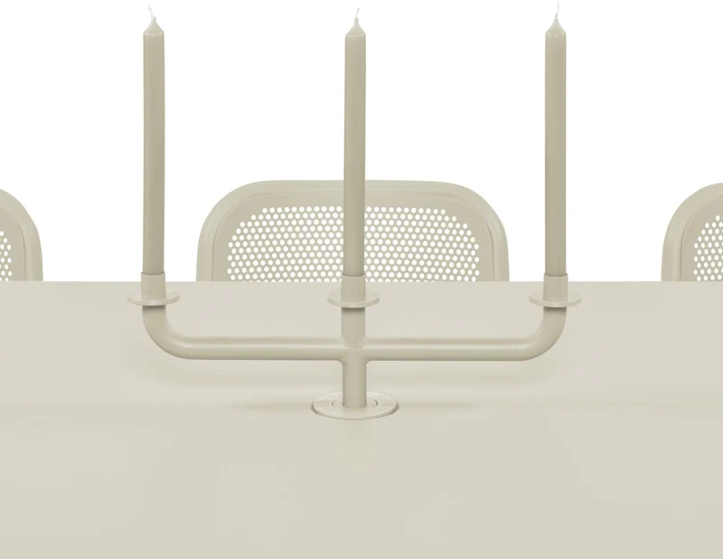 Table de jardin rectangulaire beige Toni Tablo - Fatboy