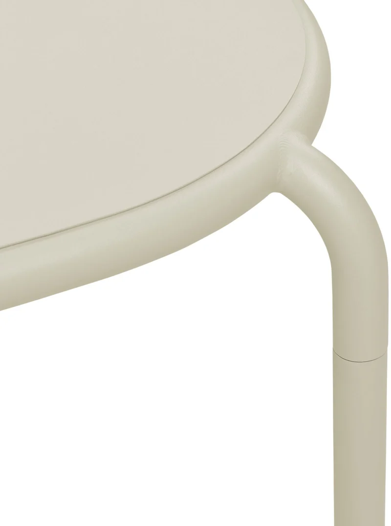Table de jardin rectangulaire beige Toni Tablo - Fatboy