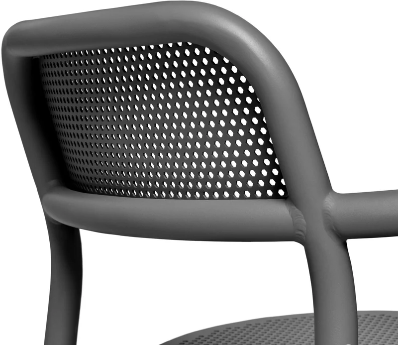 Set de 4 fauteuils anthracites Toni - Fatboy