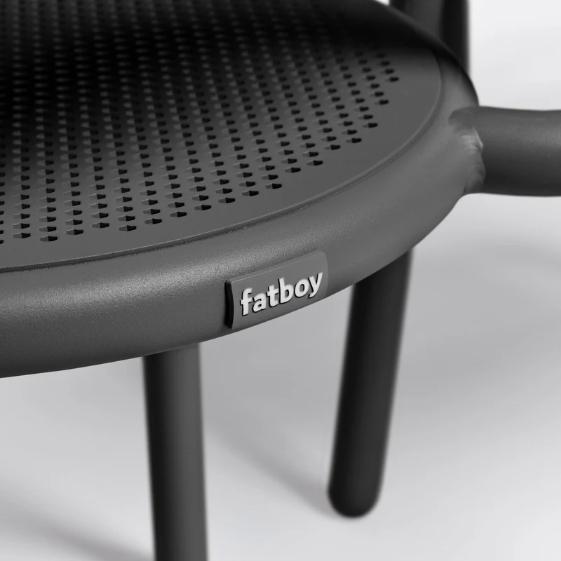 Set de 4 fauteuils anthracites Toni - Fatboy