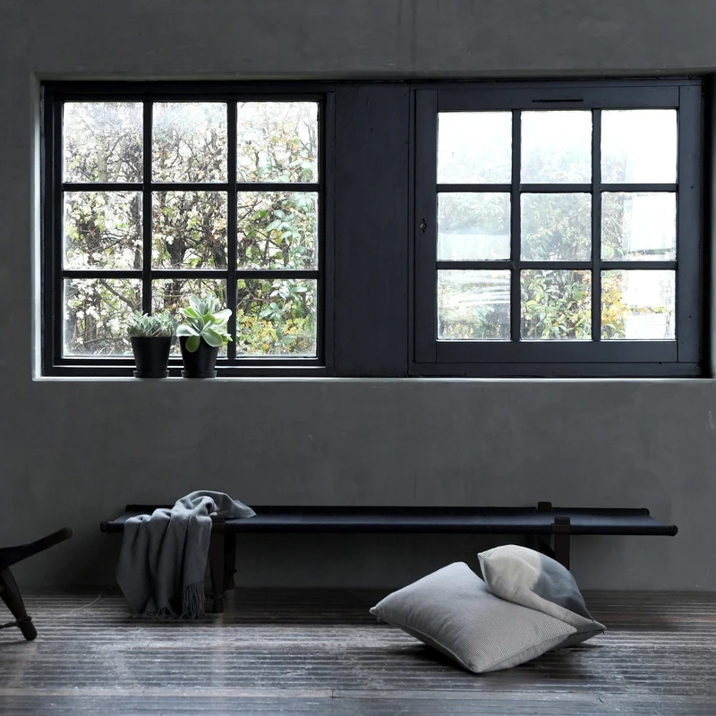 Lit de jour en bois noir OGK Basic - Skovshoved Møbelfabrik & Co
