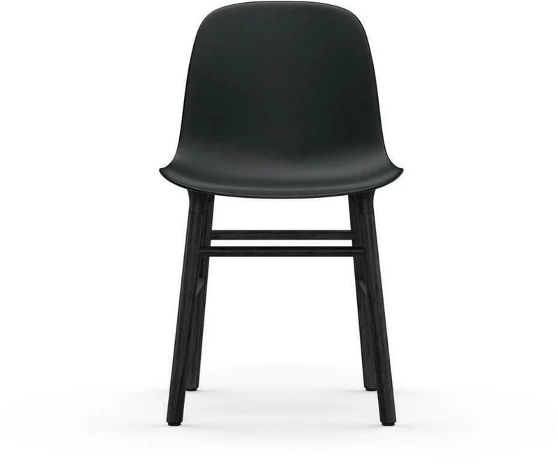 Chaise en bois noir et pp noir Form - Normann Copenhagen
