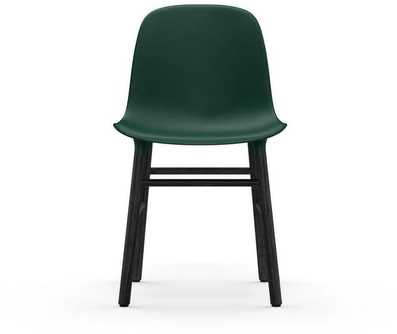 Chaise en bois noir et pp vert Form - Normann Copenhagen