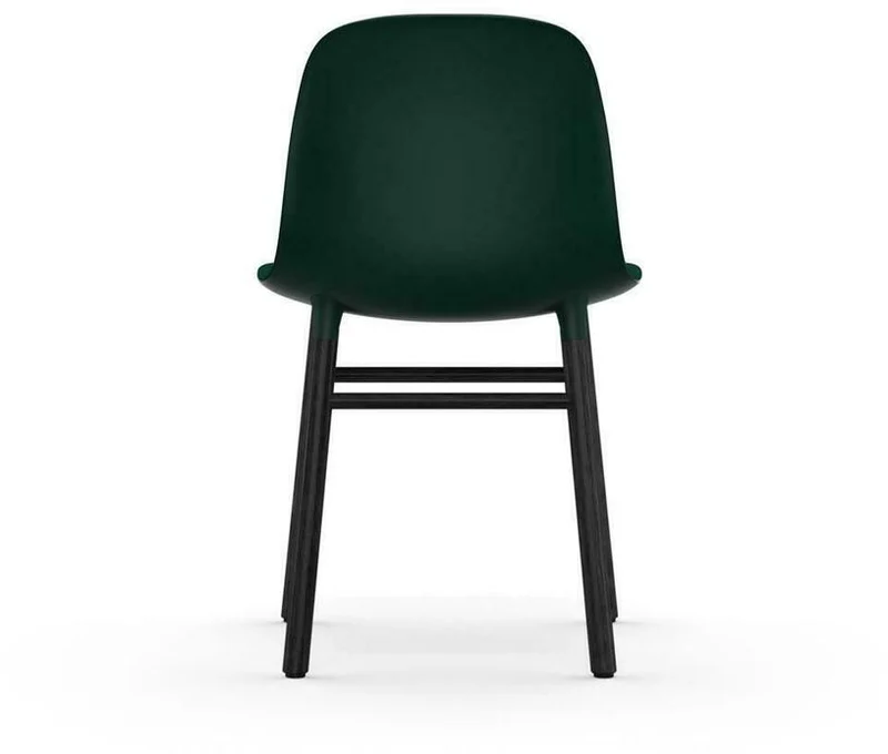 Chaise en bois noir et pp vert Form - Normann Copenhagen