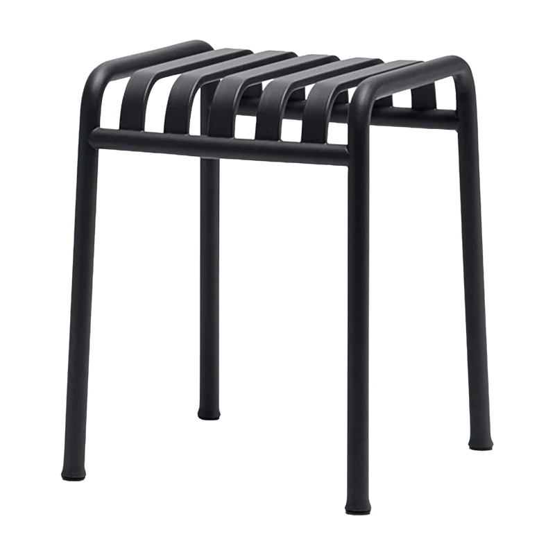 Tabouret en métal anthracite Palissade - HAY