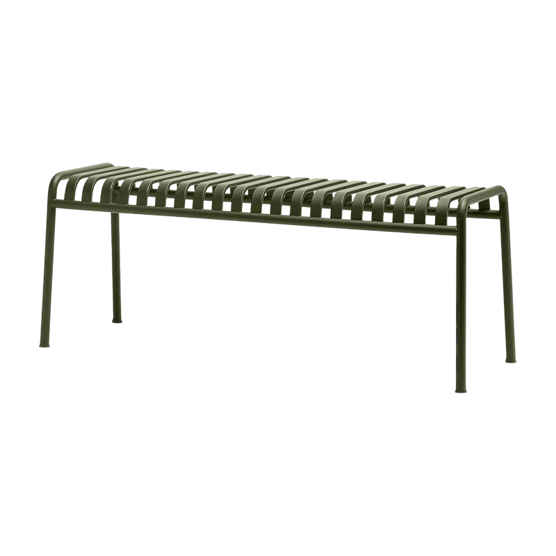 Banc de jardin en métal olive Palissade - HAY