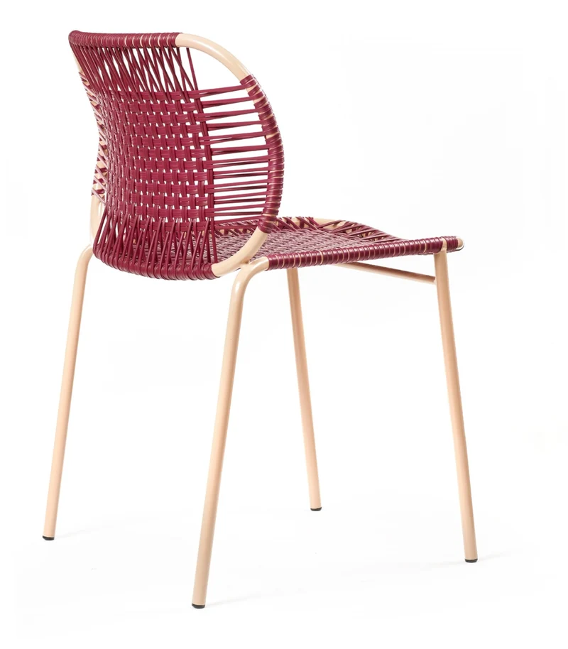 Chaise en acier violet Cielo - Ames