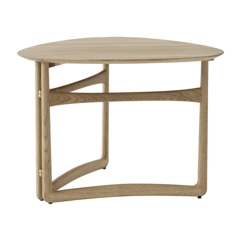 Table d'appoint pliable en bois naturel Drop Leaf - &tradition