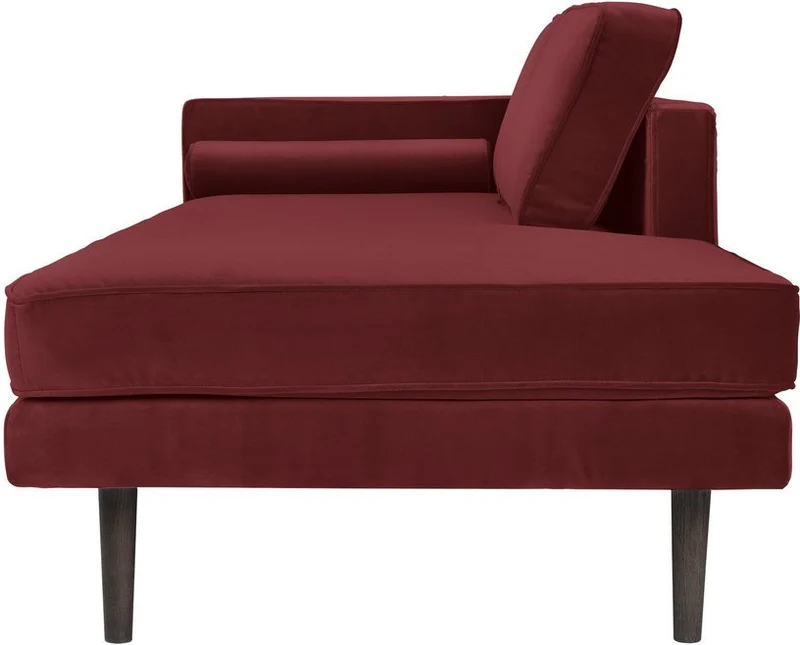 Divan en velours rouge brique Wind - Broste Copenhagen