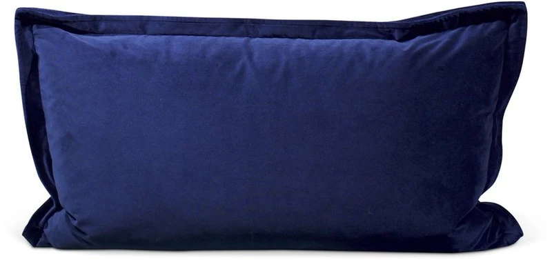 Module d'angle gauche lounge bleu Velvet - HANDVÄRK