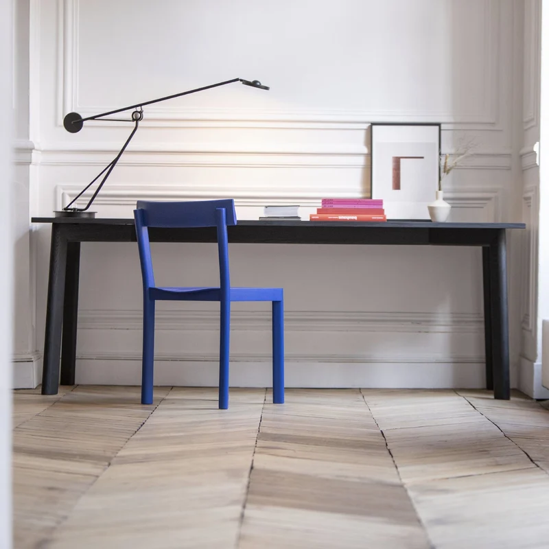 Chaise en chêne bleu Galta - Kann Design