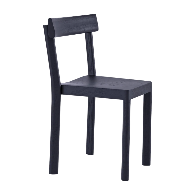 Chaise en chêne noir Galta - Kann Design