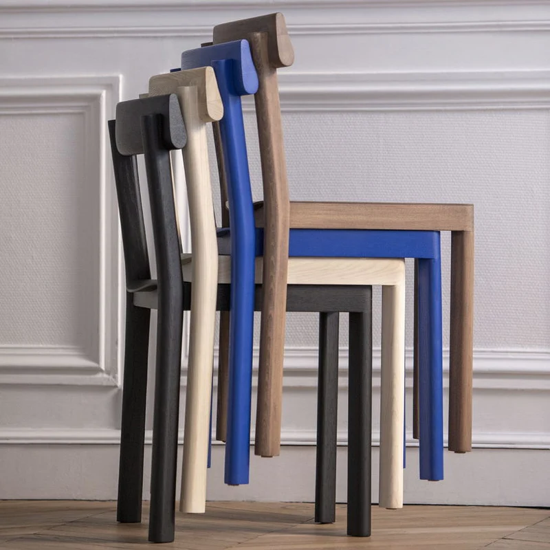 Chaise en chêne noir Galta - Kann Design