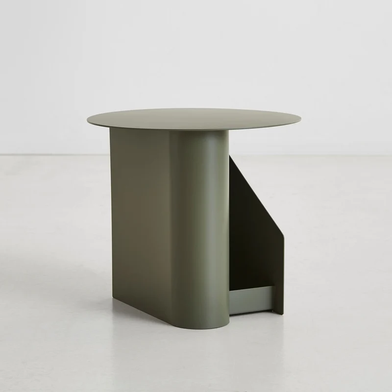 Table d'appoint en métal vert 36x40cm Sentrum - Woud